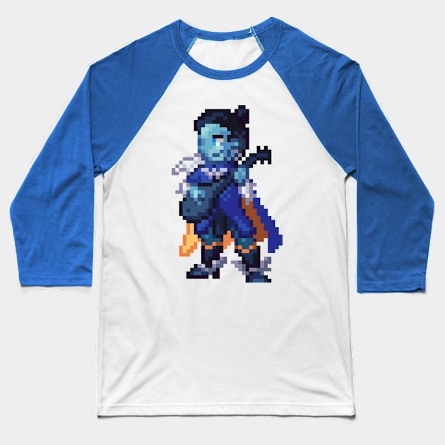 Stormy Bard Baseball T-Shirt by ZioCorvid